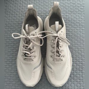 Gray Sorel sneakers: kinetic: rush ripstop